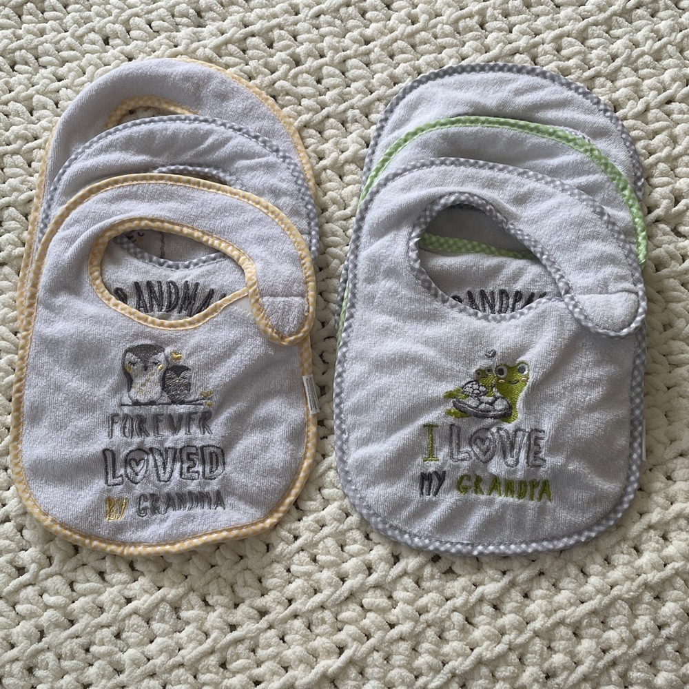 Baby Treasures 6pc bib set